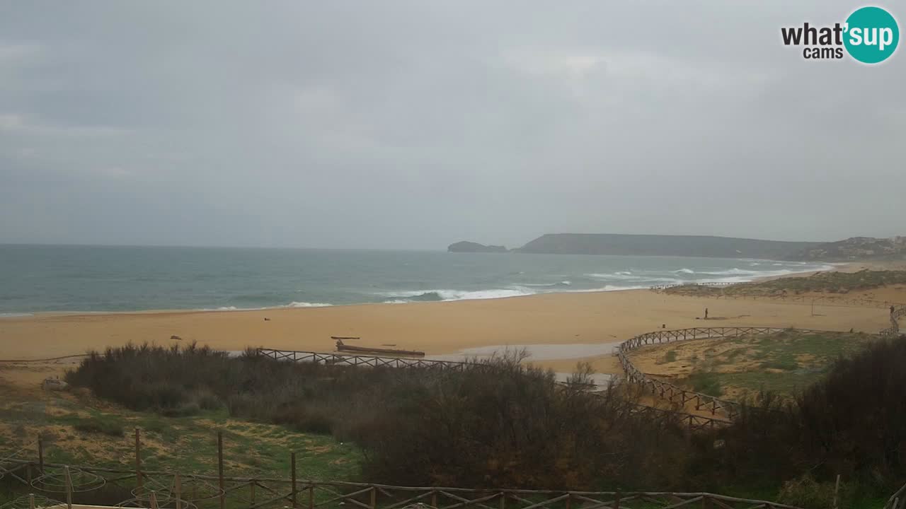 Webcam Torre dei Corsari – Live Beach View from Punta Usai