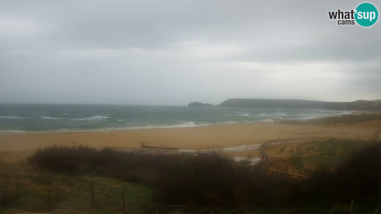 Spletna kamera Torre dei Corsari – Pogled v živo na plažo s Punta Usai