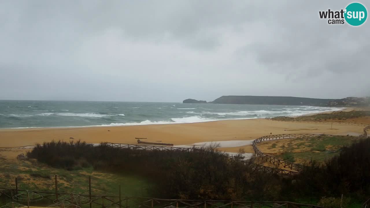 Webcam Torre dei Corsari – Vista live sulla spiaggia da Punta Usai