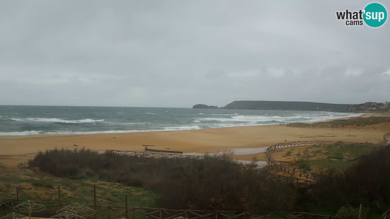 Webcam Torre dei Corsari – Liveblick auf den Strand von Punta Usai