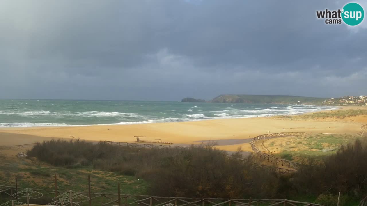 Webcam Torre dei Corsari – Live Beach View from Punta Usai