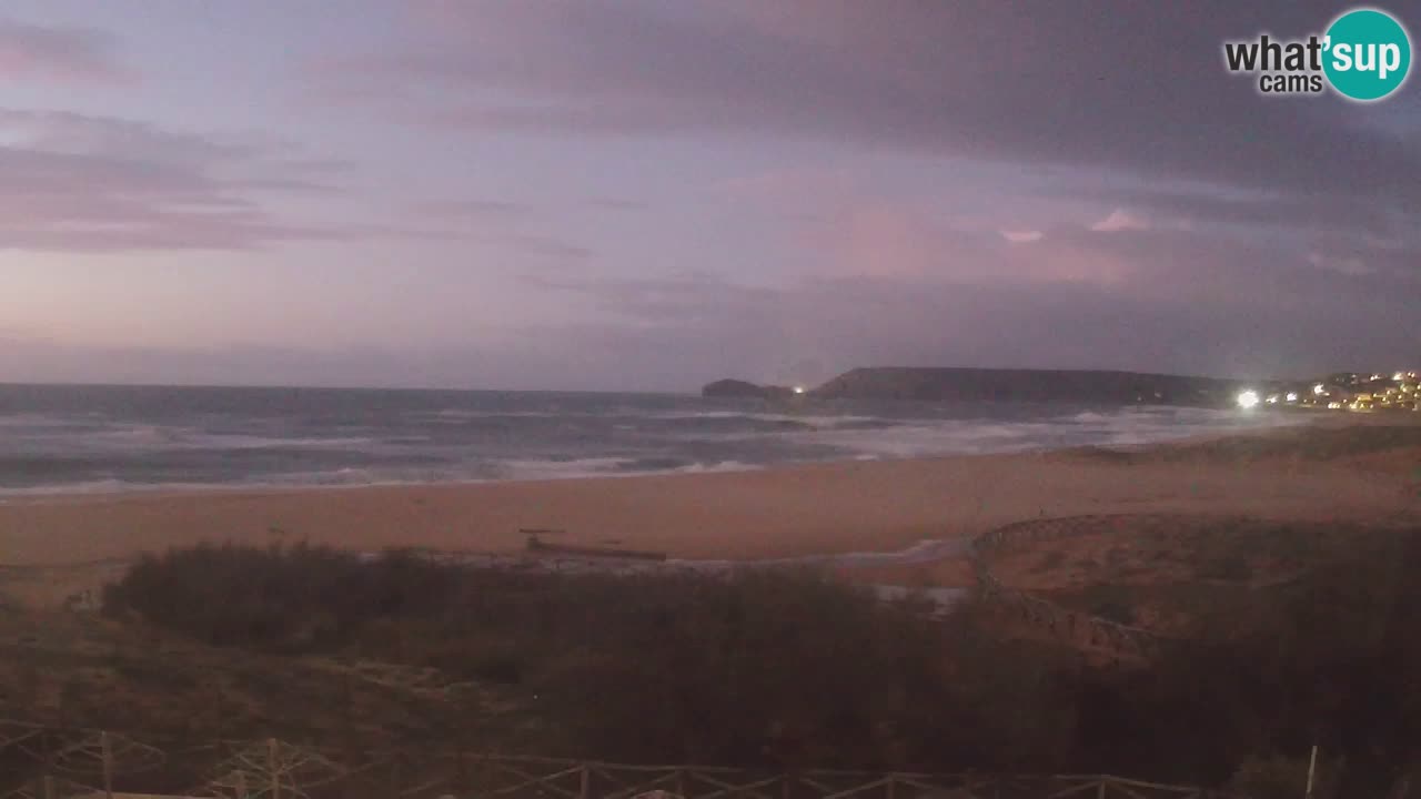 Webcam Torre dei Corsari – Liveblick auf den Strand von Punta Usai