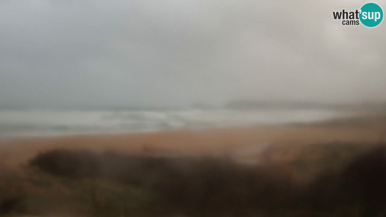 Webcam Torre dei Corsari – Vista live sulla spiaggia da Punta Usai