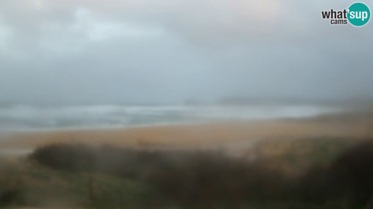 Webcam Torre dei Corsari – Vue en direct sur la plage depuis Punta Usai