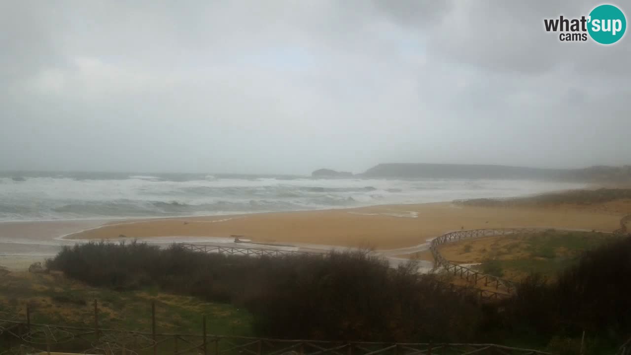 Webcam Torre dei Corsari – Vue en direct sur la plage depuis Punta Usai