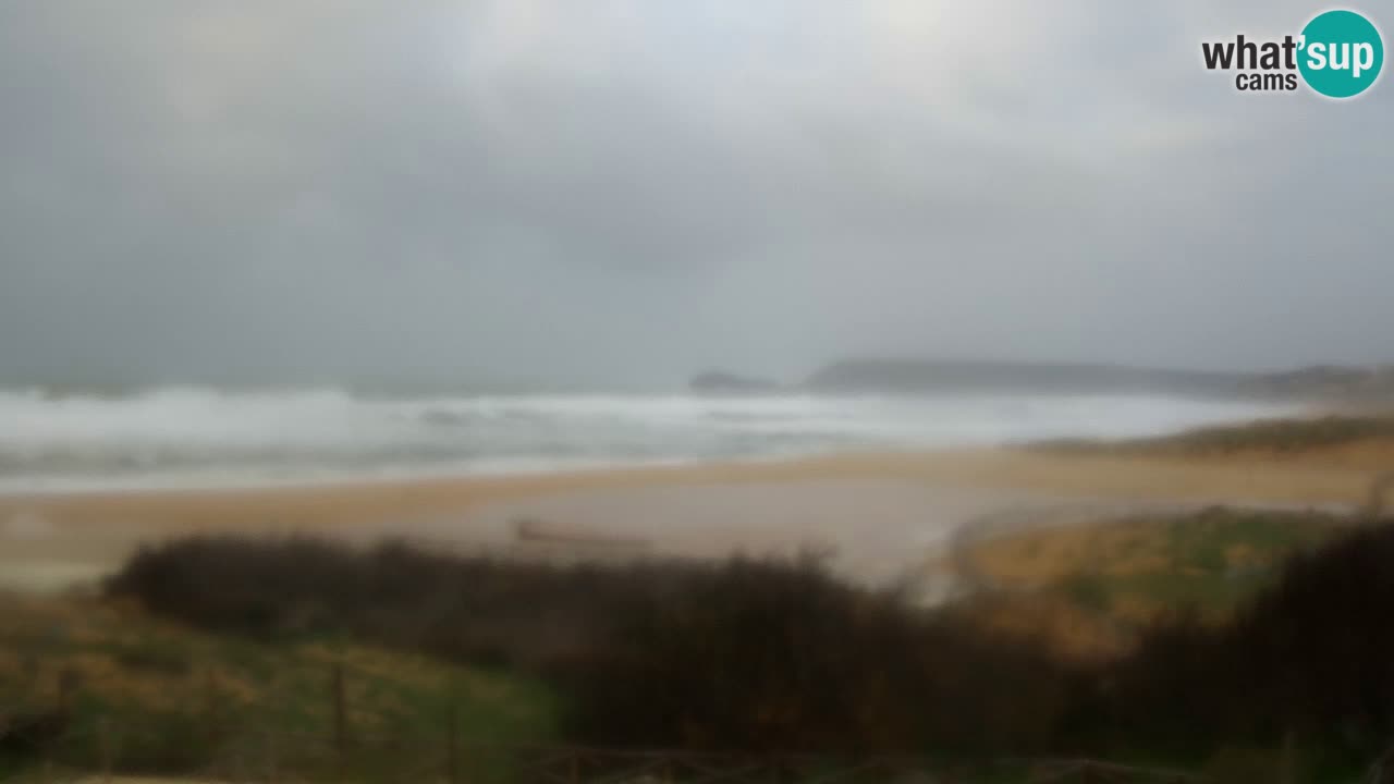 Webcam Torre dei Corsari – Vue en direct sur la plage depuis Punta Usai