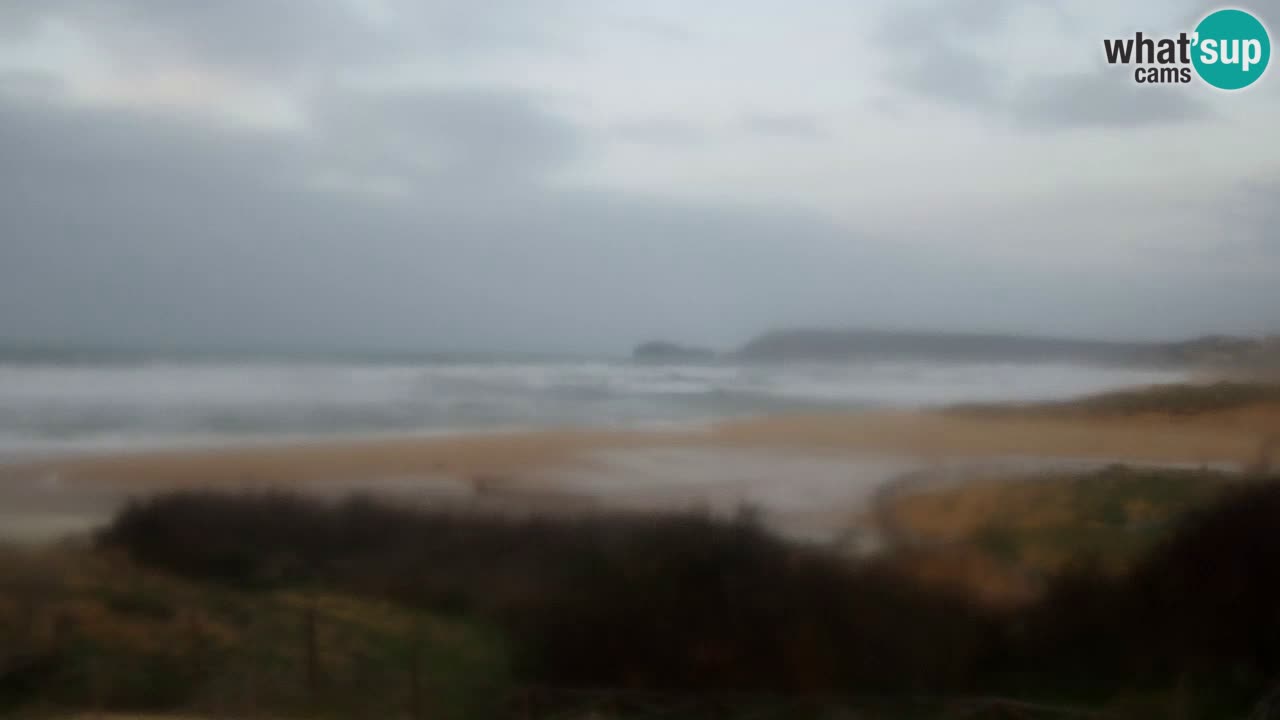 Webcam Torre dei Corsari – Vista live sulla spiaggia da Punta Usai