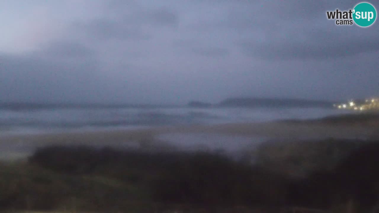 Cámara web Torre dei Corsari – Vista en directo de la playa desde Punta Usai