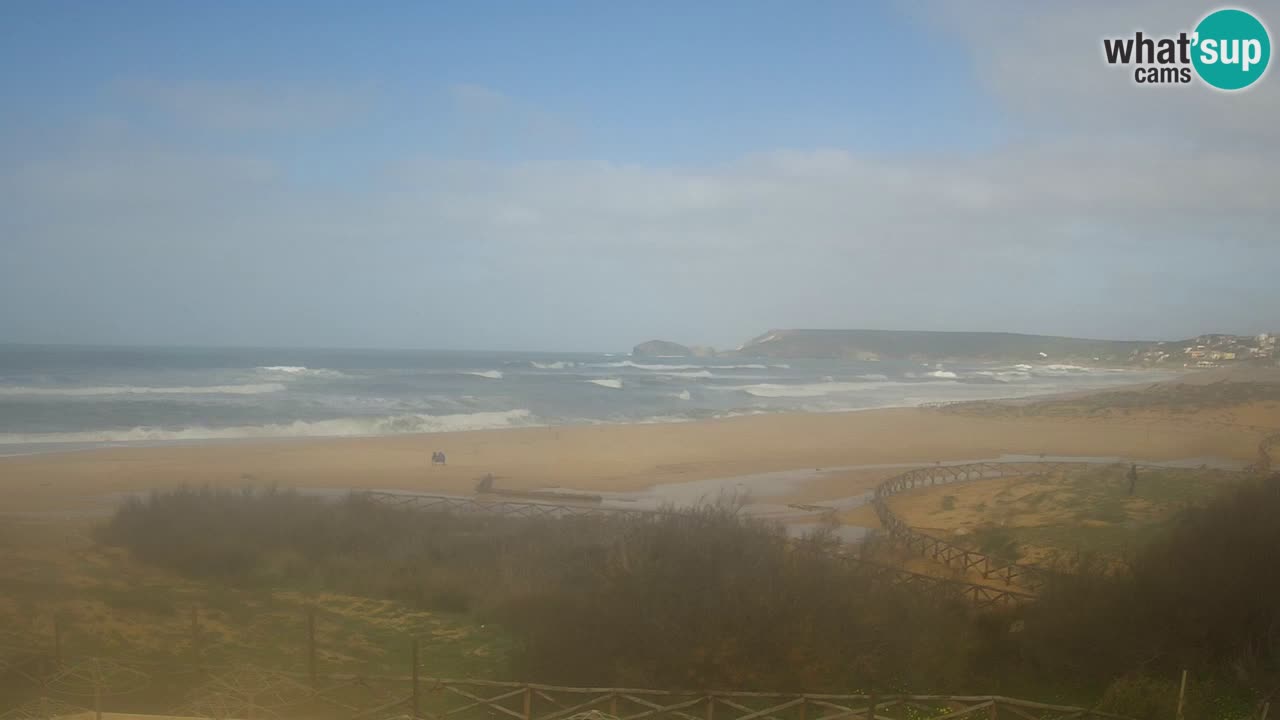 Spletna kamera Torre dei Corsari – Pogled v živo na plažo s Punta Usai