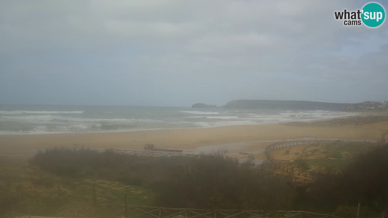 Webcam Torre dei Corsari – Liveblick auf den Strand von Punta Usai