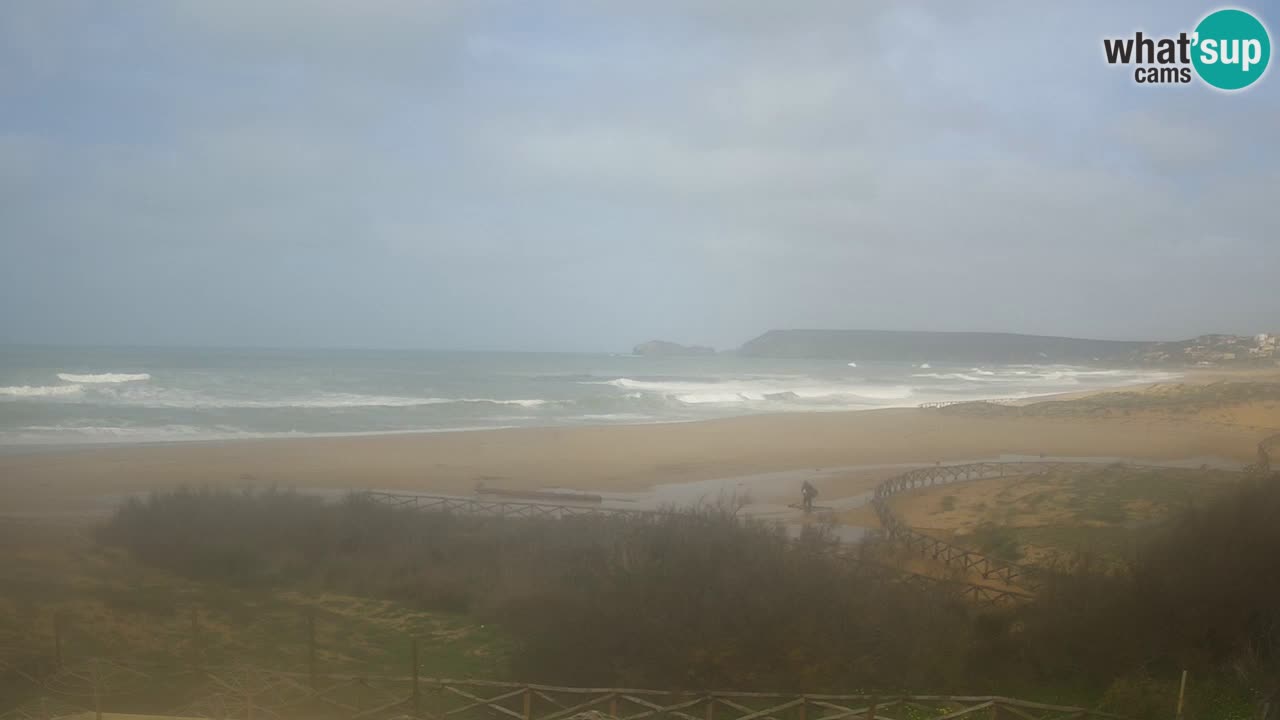 Webcam Torre dei Corsari – Liveblick auf den Strand von Punta Usai