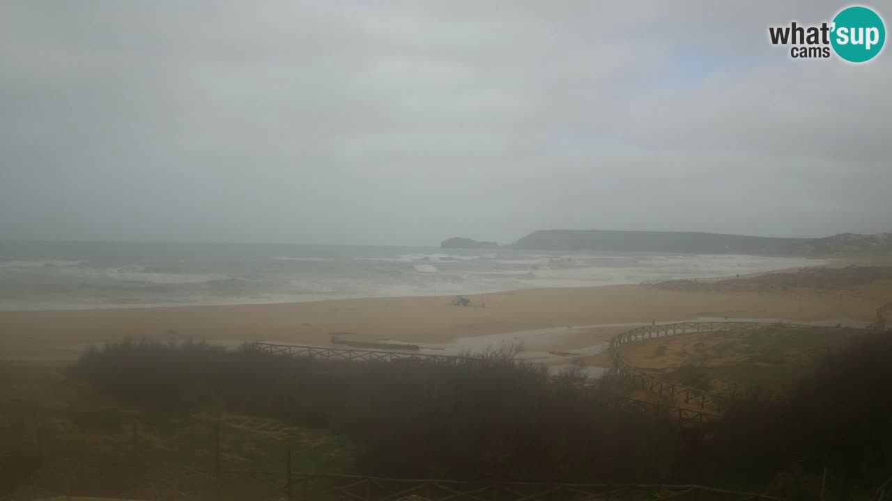 Webcam Torre dei Corsari – Liveblick auf den Strand von Punta Usai