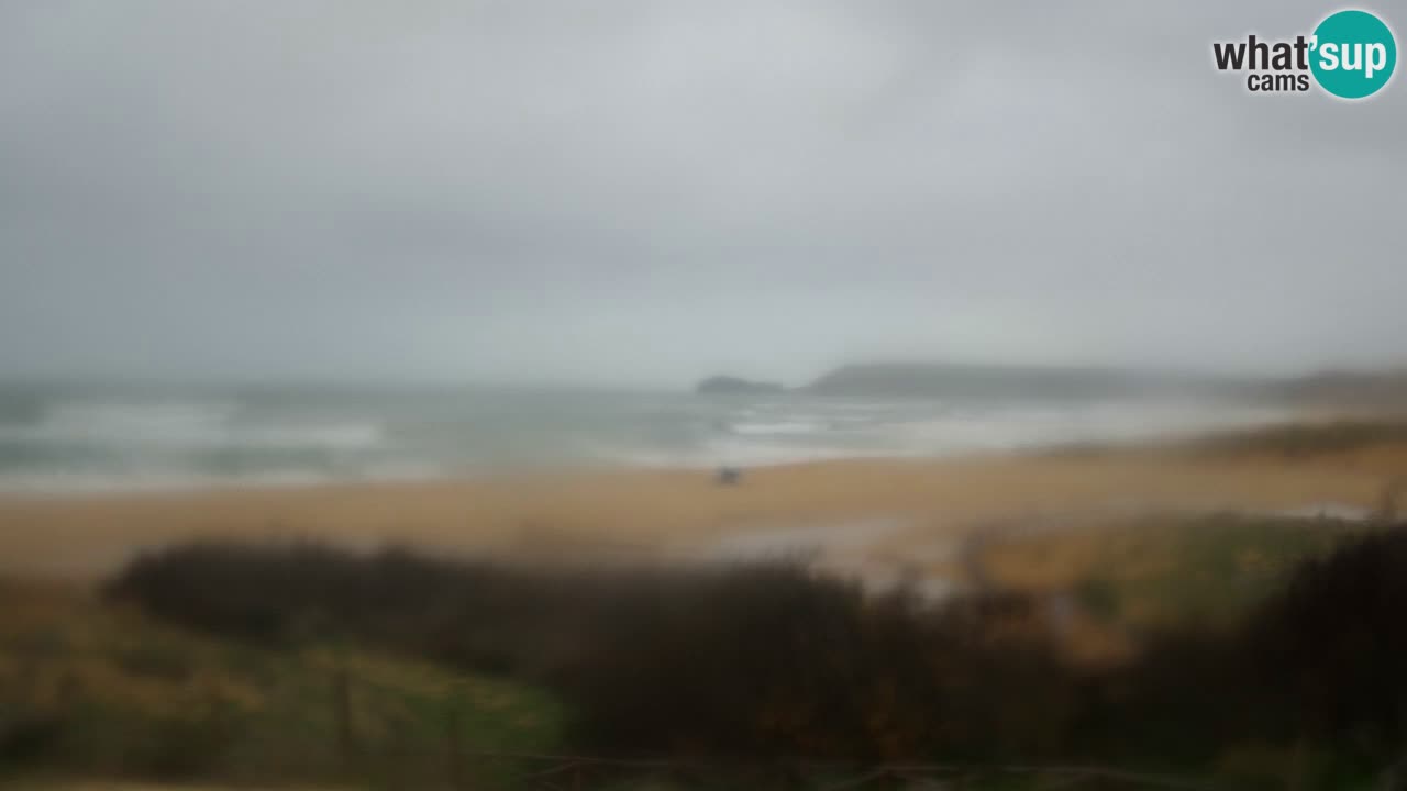 Webcam Torre dei Corsari – Liveblick auf den Strand von Punta Usai