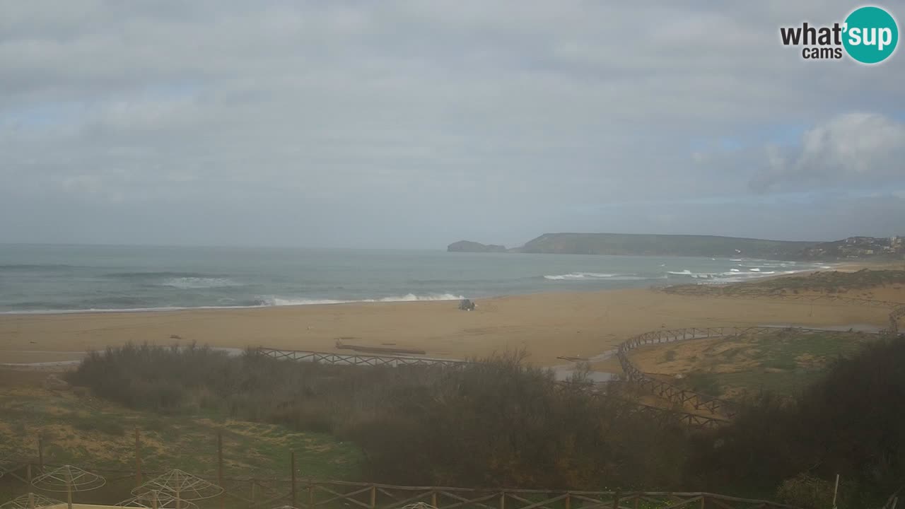 Webcam Torre dei Corsari – Liveblick auf den Strand von Punta Usai
