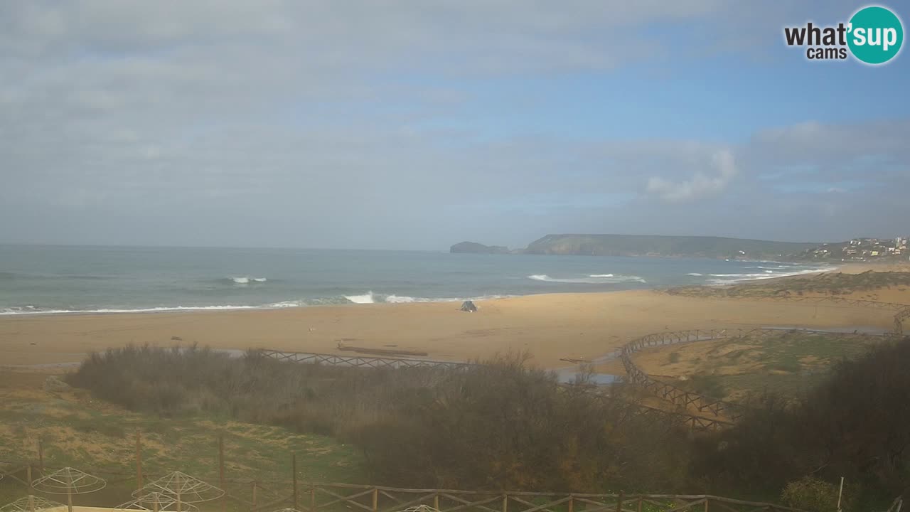 Webcam Torre dei Corsari – Vista live sulla spiaggia da Punta Usai