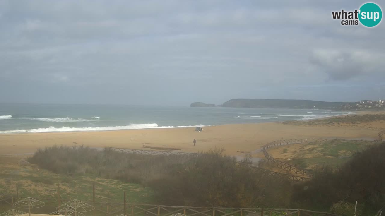 Webcam Torre dei Corsari – Liveblick auf den Strand von Punta Usai