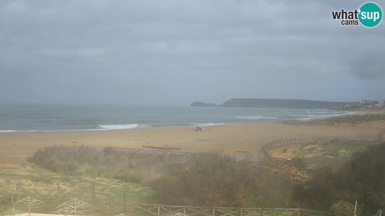 Webcam Torre dei Corsari – Vue en direct sur la plage depuis Punta Usai