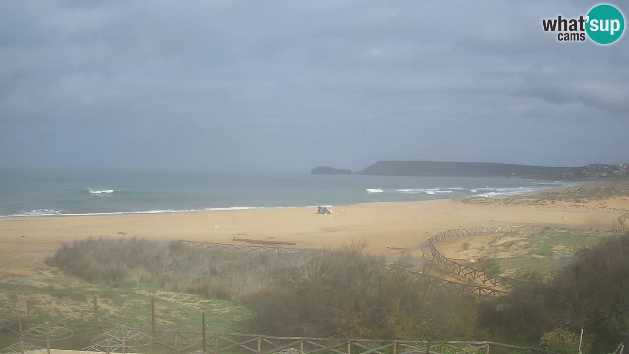 Webcam Torre dei Corsari – Live Beach View from Punta Usai