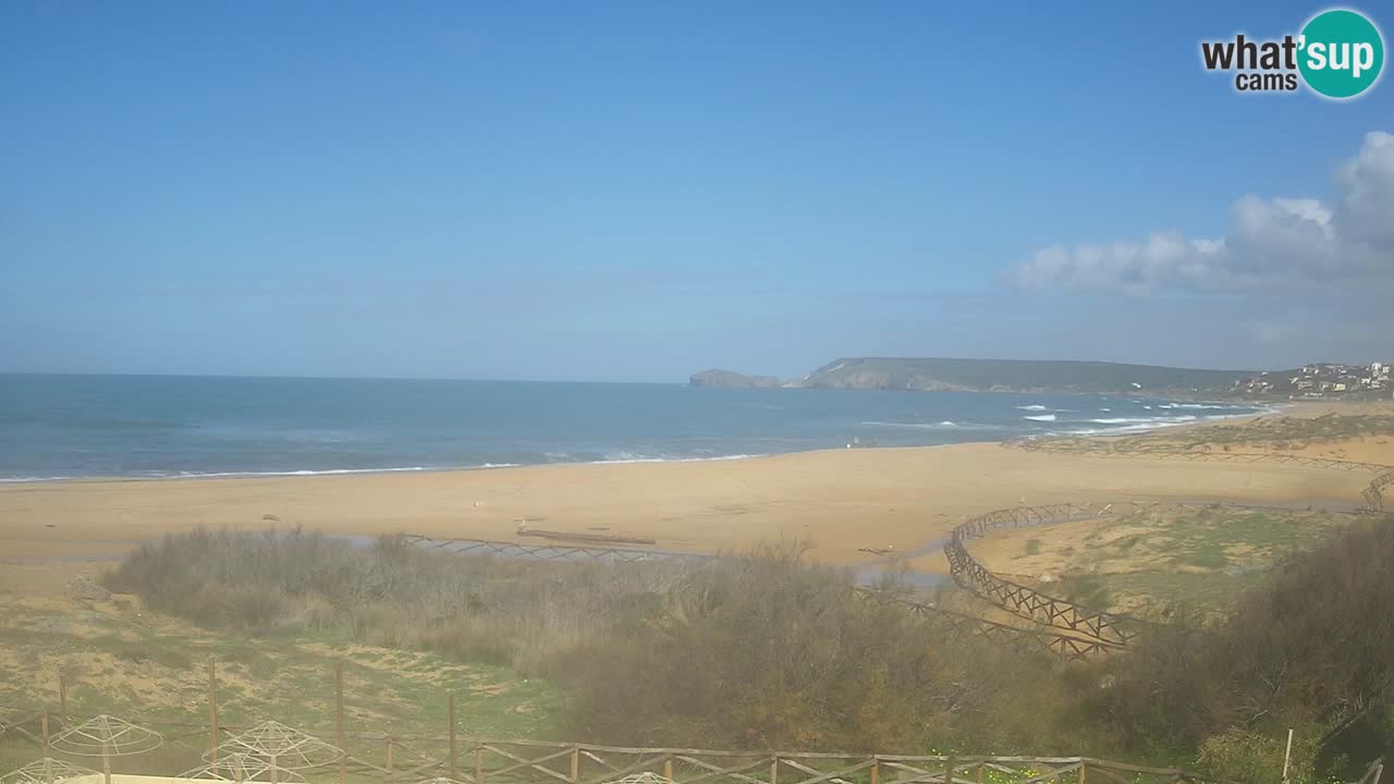 Webcam Torre dei Corsari – Live Beach View from Punta Usai