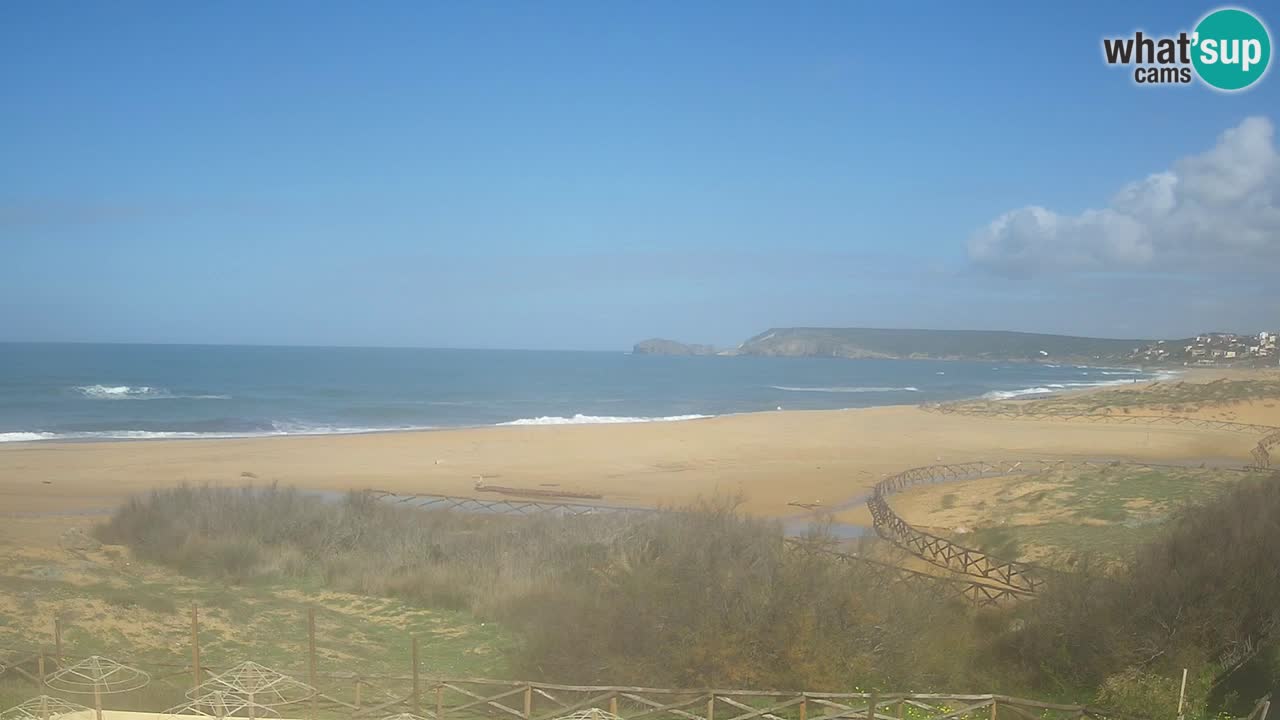 Webcam Torre dei Corsari – Live Beach View from Punta Usai
