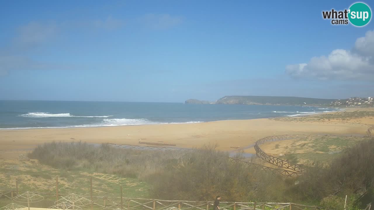 Webcam Torre dei Corsari – Live Beach View from Punta Usai