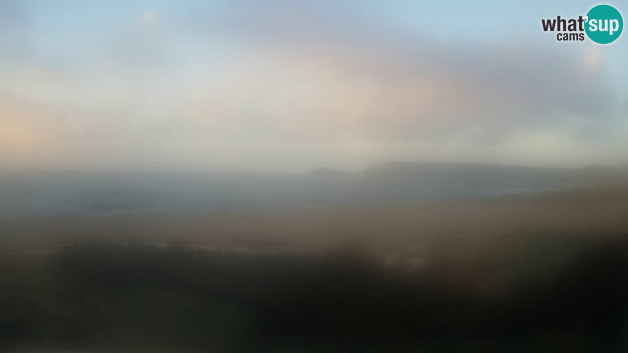 Cámara web Torre dei Corsari – Vista en directo de la playa desde Punta Usai