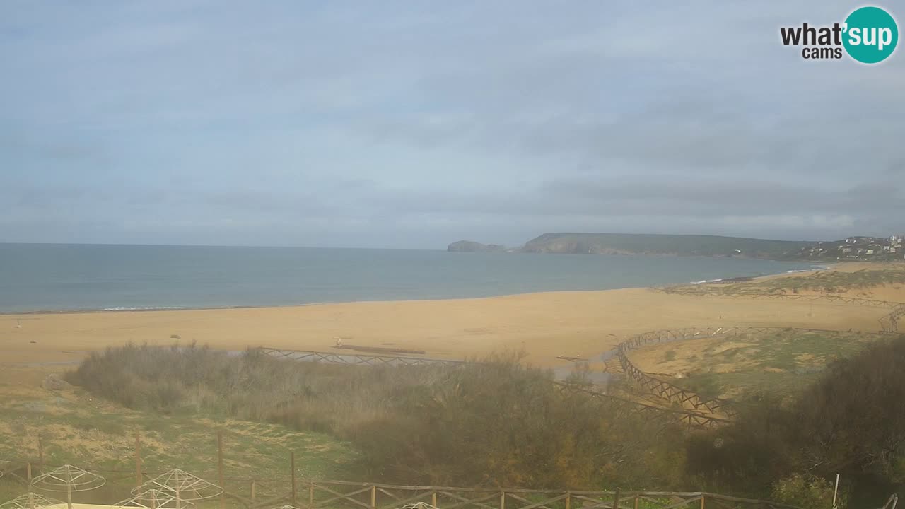 Webcam Torre dei Corsari – Live Beach View from Punta Usai