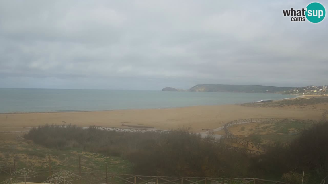 Webcam Torre dei Corsari – Live Beach View from Punta Usai