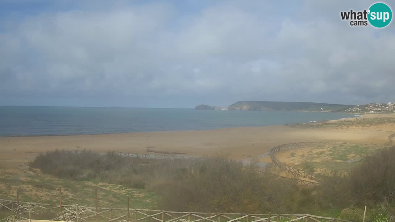 Webcam Torre dei Corsari – Live Beach View from Punta Usai