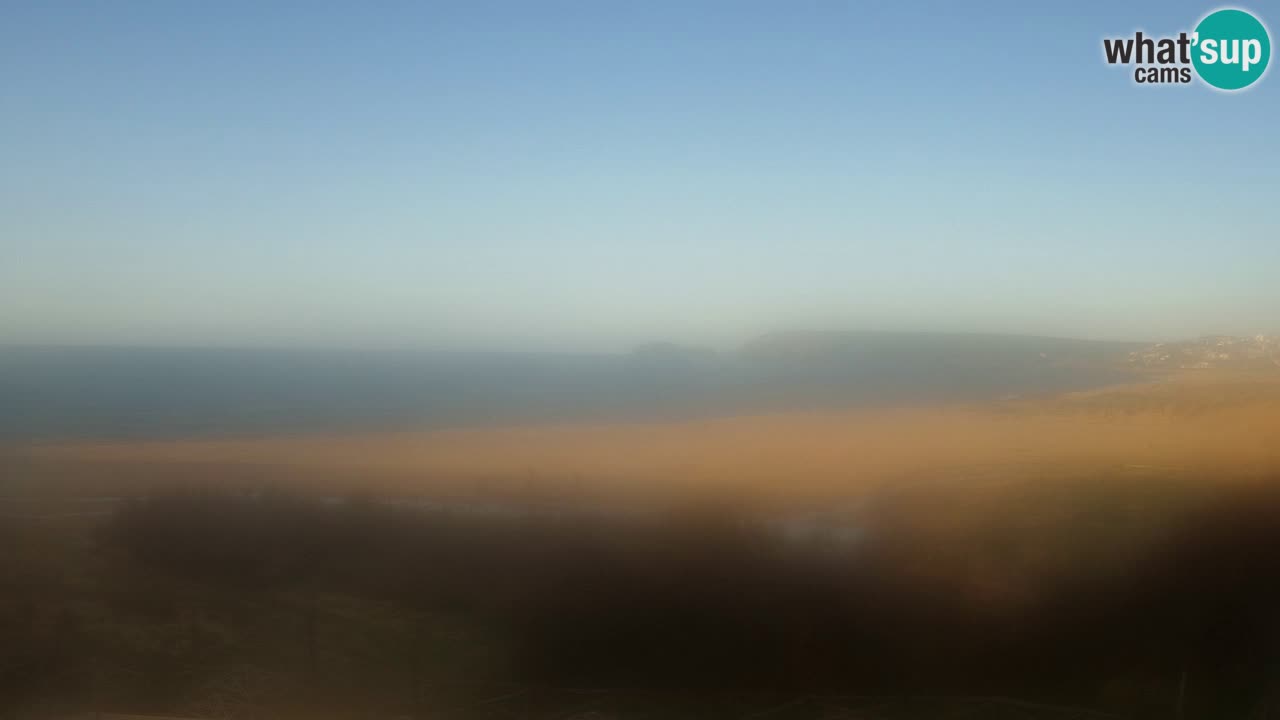 Webcam Torre dei Corsari – Live Beach View from Punta Usai