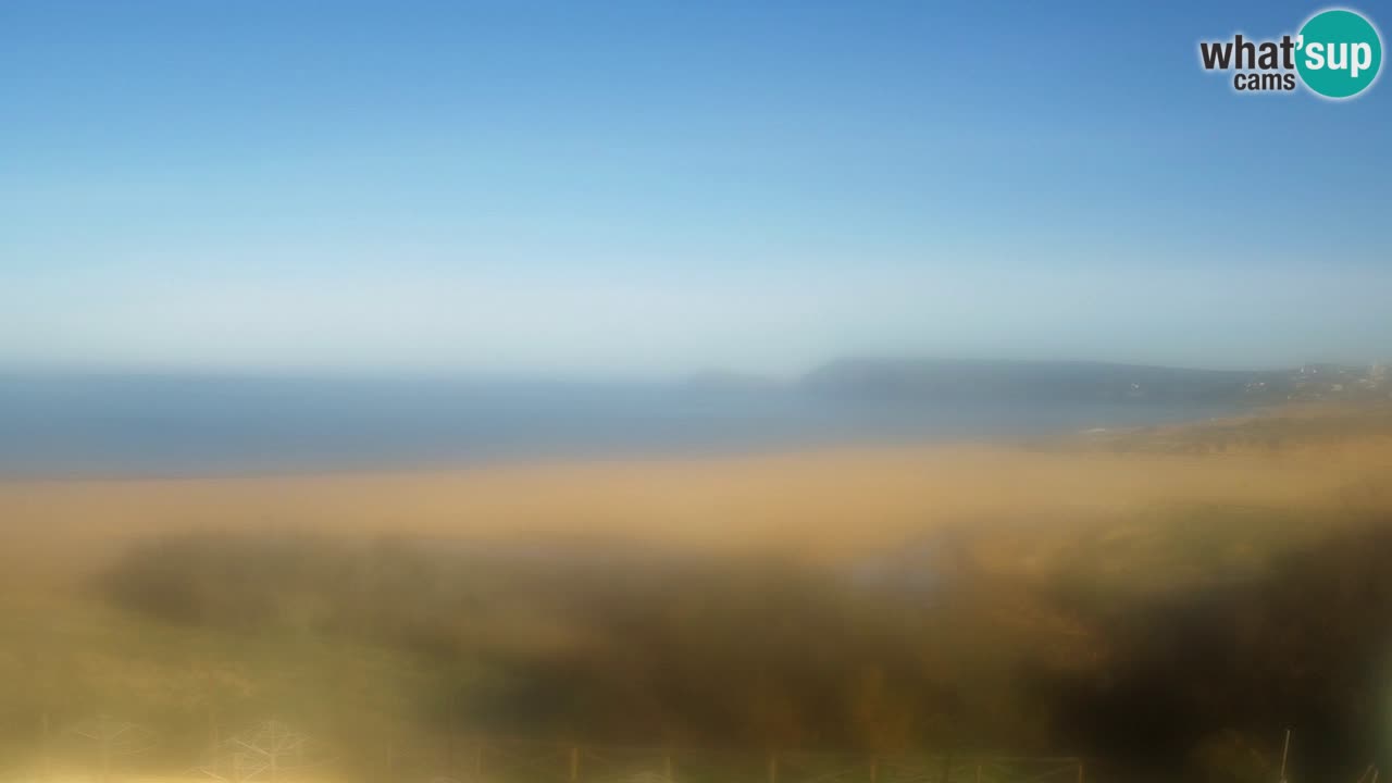 Webcam Torre dei Corsari – Vista live sulla spiaggia da Punta Usai