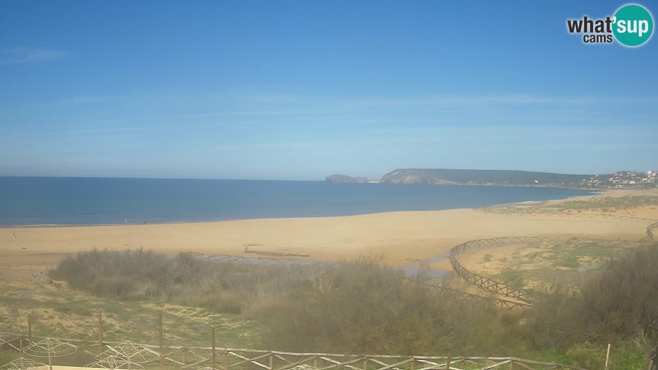 Webcam Torre dei Corsari – Liveblick auf den Strand von Punta Usai