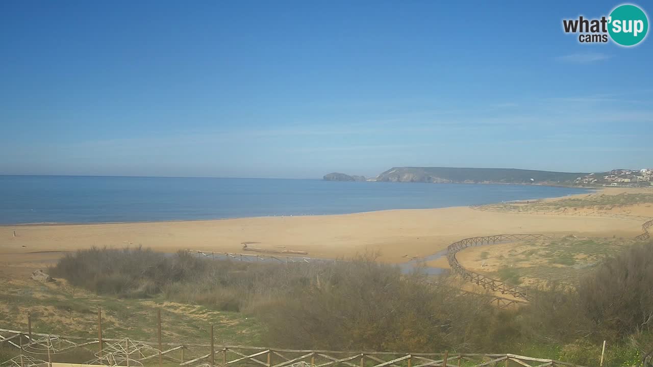 Webcam Torre dei Corsari – Vista live sulla spiaggia da Punta Usai