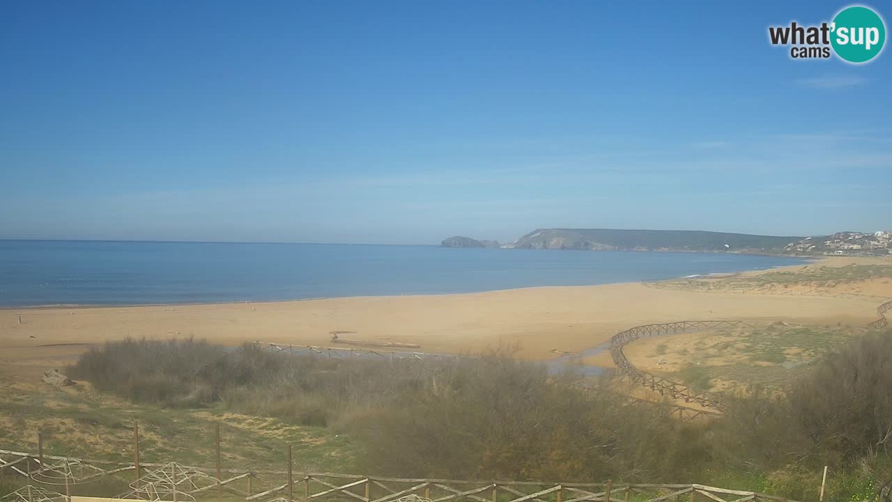 Webcam Torre dei Corsari – Vista live sulla spiaggia da Punta Usai