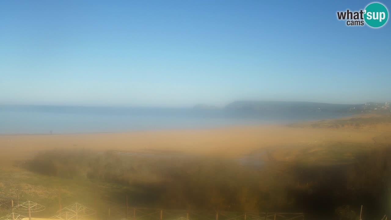 Webcam Torre dei Corsari – Liveblick auf den Strand von Punta Usai