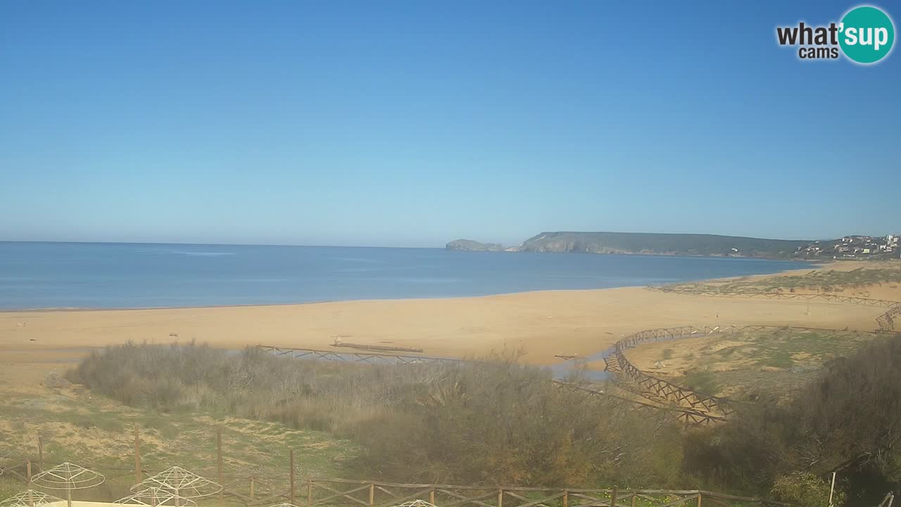 Spletna kamera Torre dei Corsari – Pogled v živo na plažo s Punta Usai