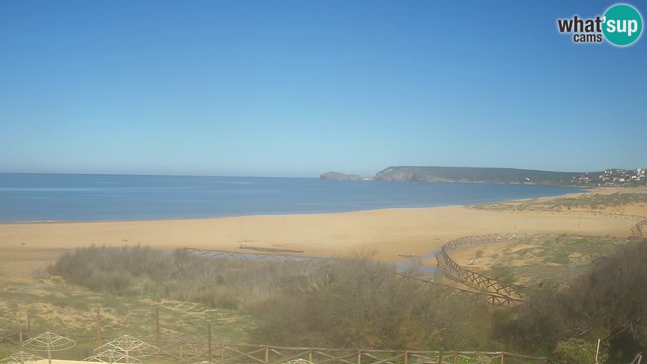 Webcam Torre dei Corsari – Vue en direct sur la plage depuis Punta Usai