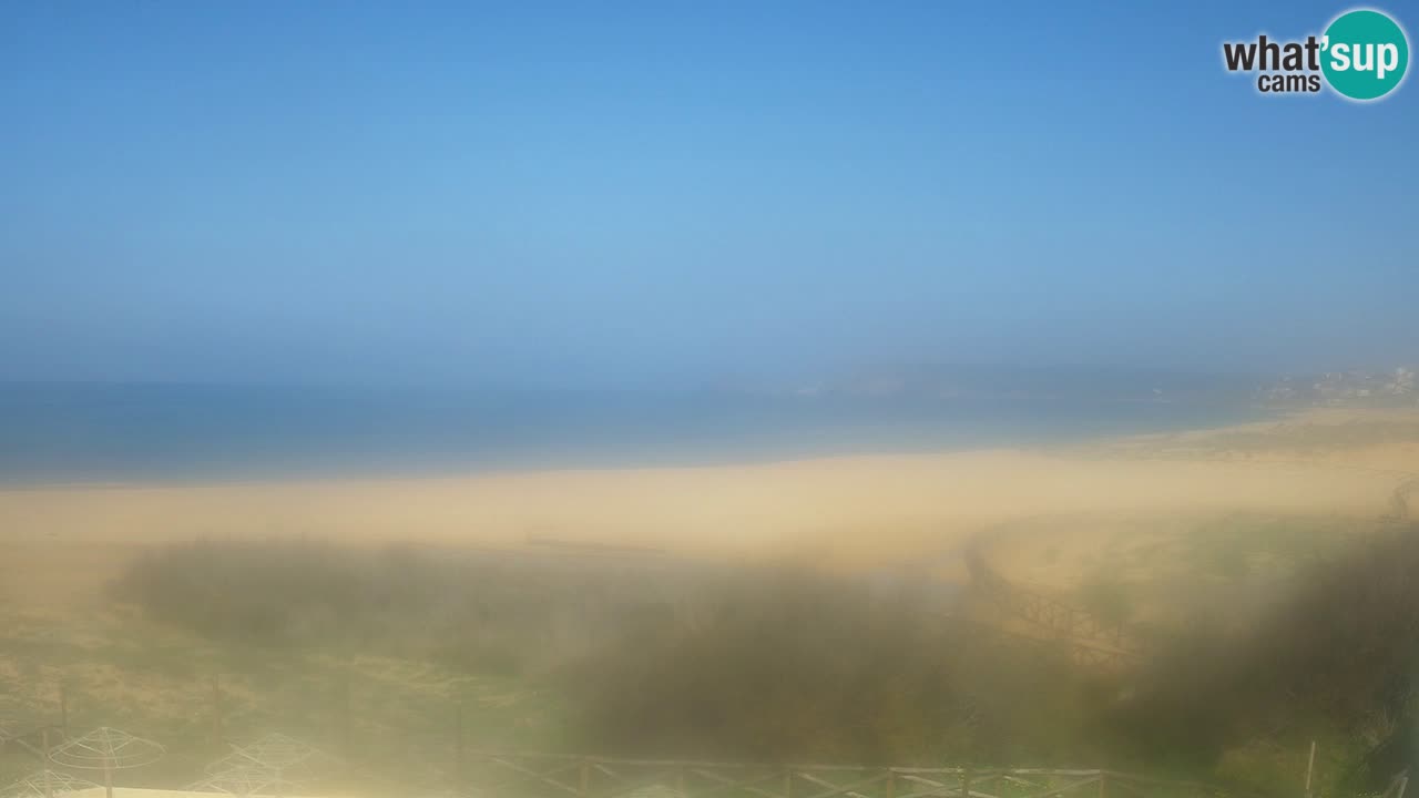Cámara web Torre dei Corsari – Vista en directo de la playa desde Punta Usai