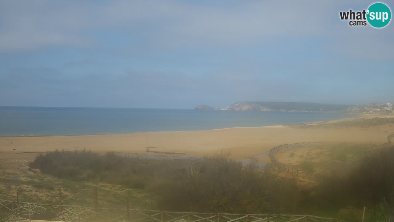 Cámara web Torre dei Corsari – Vista en directo de la playa desde Punta Usai