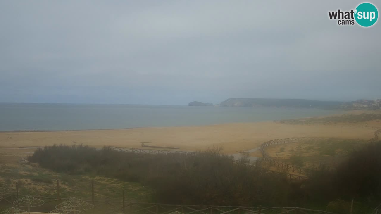 Webcam Torre dei Corsari – Vue en direct sur la plage depuis Punta Usai
