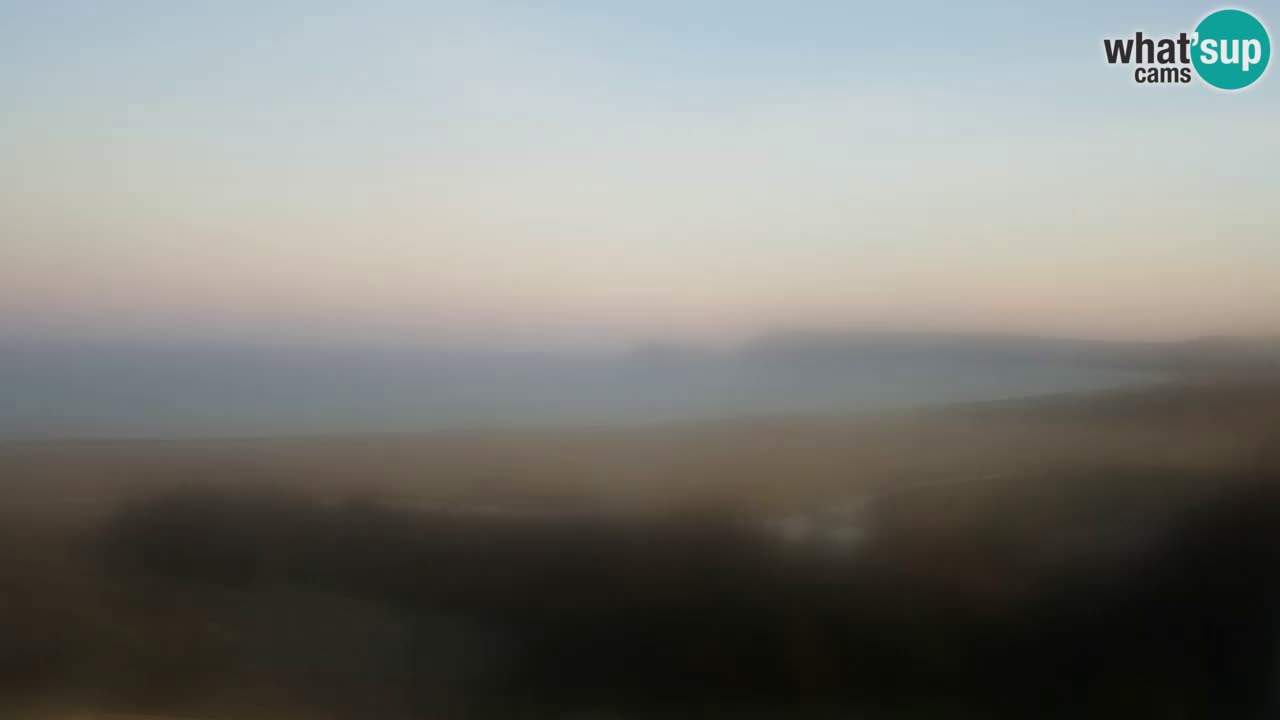 Webcam Torre dei Corsari – Vista live sulla spiaggia da Punta Usai