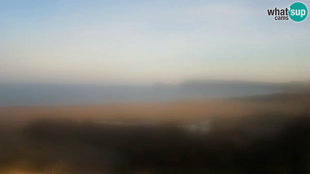 Cámara web Torre dei Corsari – Vista en directo de la playa desde Punta Usai