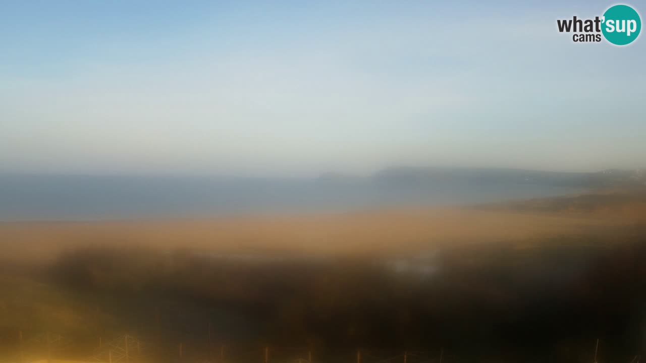 Cámara web Torre dei Corsari – Vista en directo de la playa desde Punta Usai