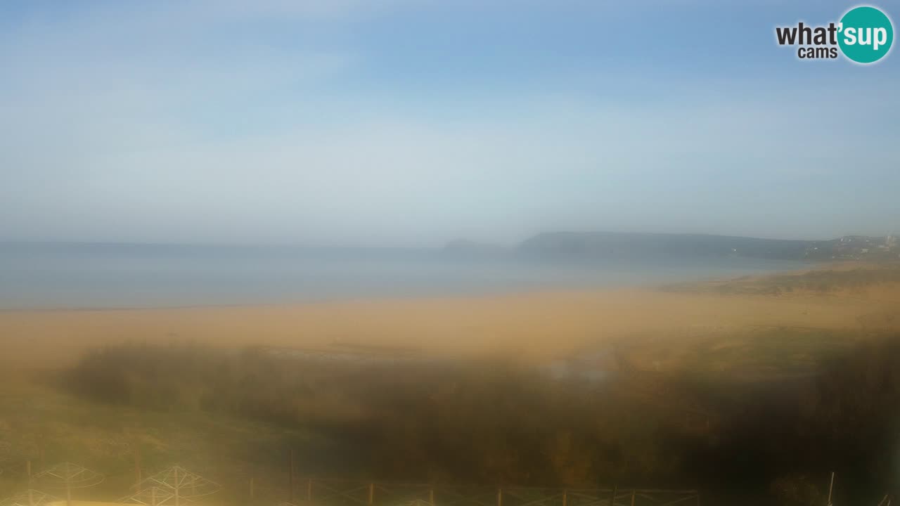 Webcam Torre dei Corsari – Liveblick auf den Strand von Punta Usai