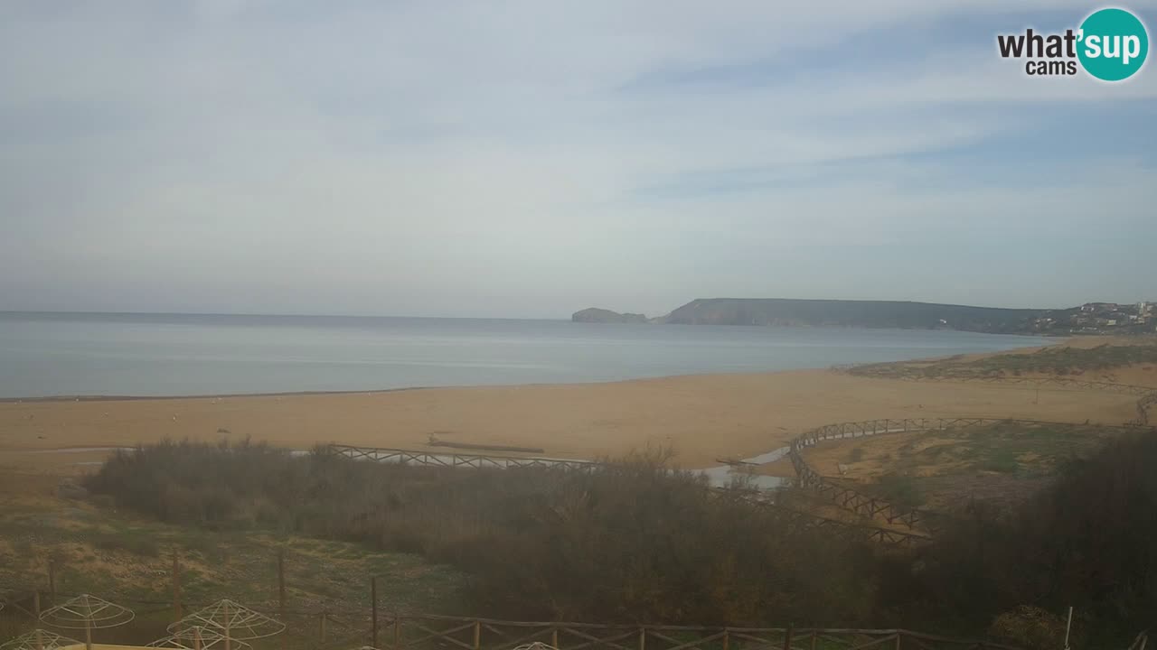 Webcam Torre dei Corsari – Live Beach View from Punta Usai