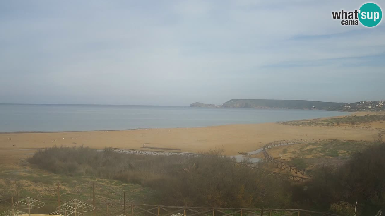 Webcam Torre dei Corsari – Vista live sulla spiaggia da Punta Usai