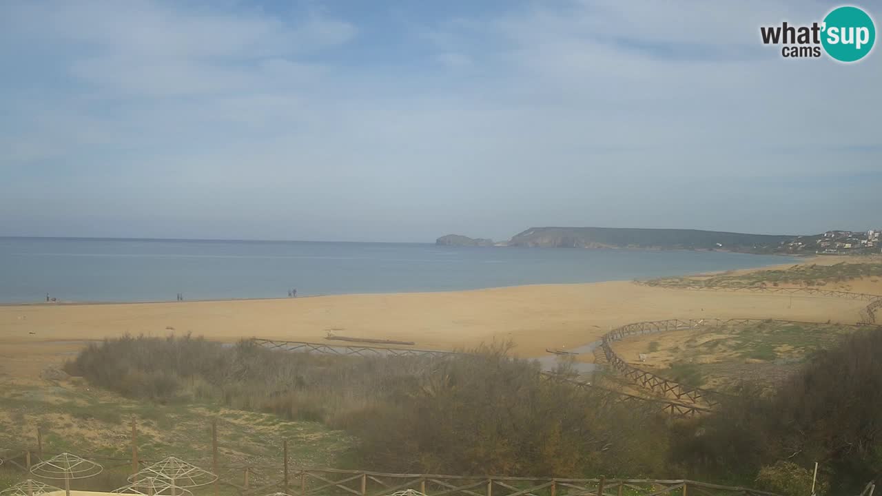 Webcam Torre dei Corsari – Vista live sulla spiaggia da Punta Usai
