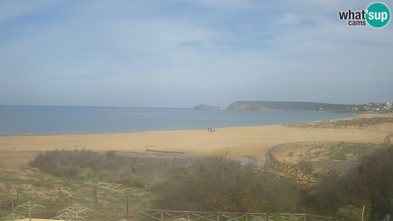 Cámara web Torre dei Corsari – Vista en directo de la playa desde Punta Usai