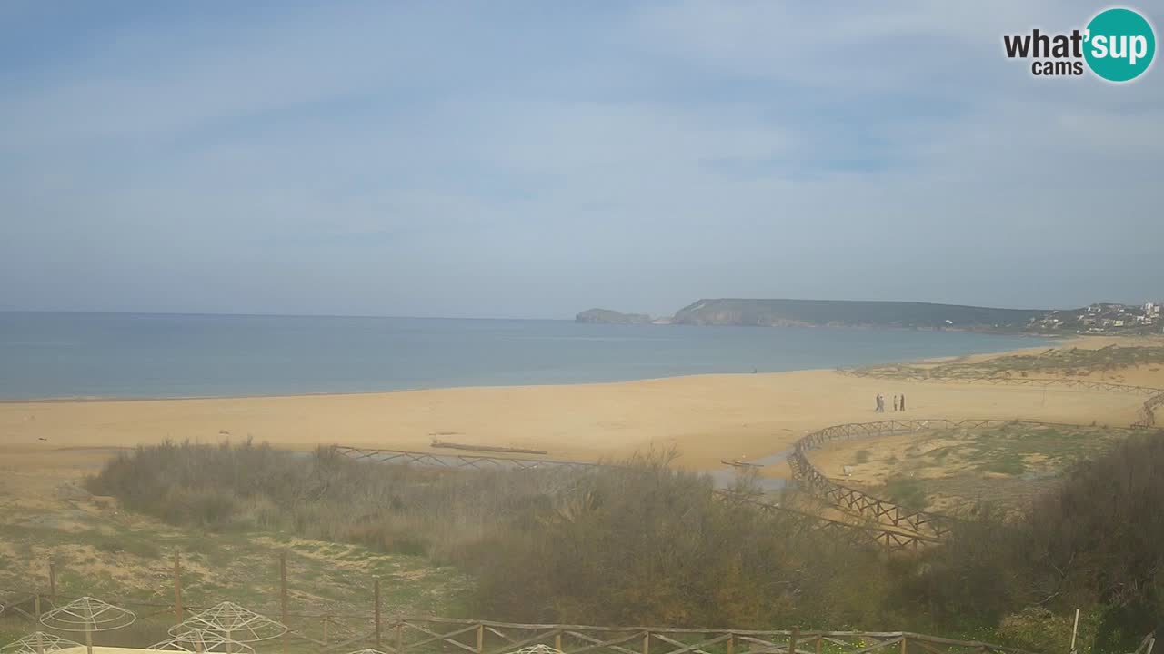 Cámara web Torre dei Corsari – Vista en directo de la playa desde Punta Usai