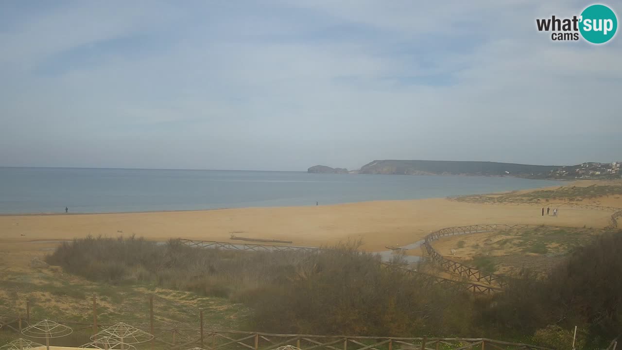 Webcam Torre dei Corsari – Vista live sulla spiaggia da Punta Usai
